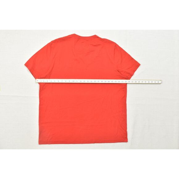Nike The Nike Tee Men's Red Crewneck T-Shirt Short Sleeve Solid Regular Size XXL - Picture 3 of 8
